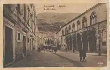 Dubrovnik Raguse Strasse *ca.1930