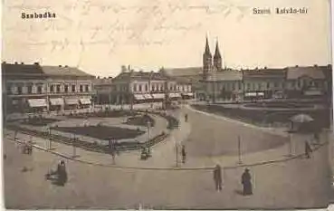 Szabadka szent Istvan-ter Feldpost 31.3.1917