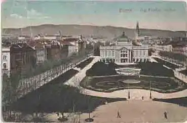 Zagreb Trg Franje Josipa  gebr. 16.2.1918
