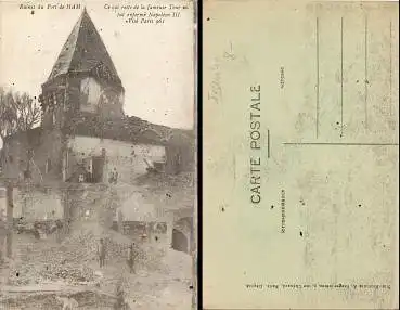 Fort de HAM Ruines  * ca.1916