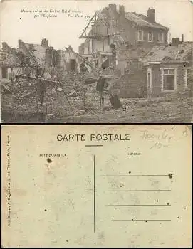 Fort de HAM Explosion * ca.1916