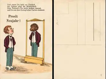 Neujahr Affe *ca. 1920