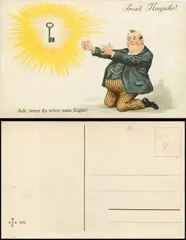 Ehe Humor Schlüssel *ca.1920