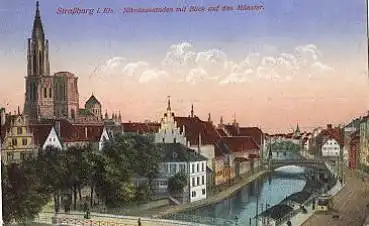 Straßburg Elsaß Nikolausstaden *ca. 1915