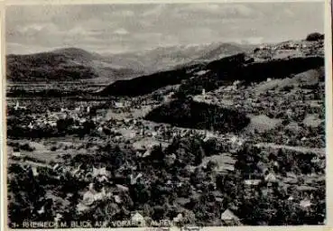 Rheineck mit Blick auf Voralberg o 21.12.1933