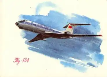 Aeroflot TU-134 1967 *ca. 1970