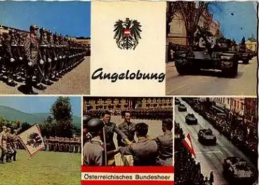 Oesterreich Militaer Panzer o 9.7.1970