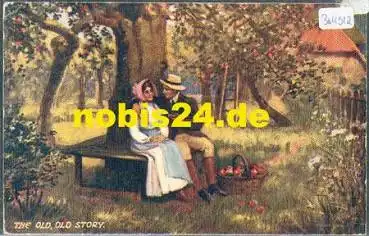 Liebespaar Tucks Oilette Old Story Serie II Nr. 9944 o 4.5.1911