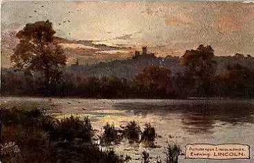 Lincoln, Evening, Tucks Oilette, Nr. 7781, o 04.01.1909 Erh. II