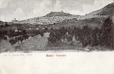 Assisi Panorama o ca. 1910