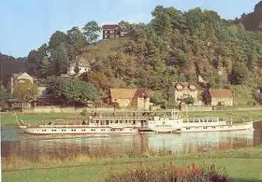 Elbdampfschiff "Meissen" o ca.1980