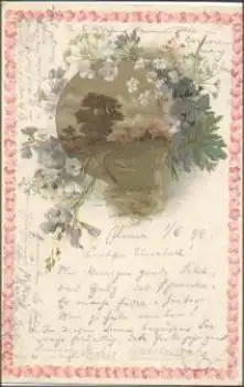 Wiesenblumen Serie Nr. 5617 o 4.6.1899