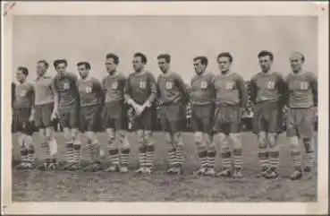 SC Turbine Erfurt Fussball DDR-Meister (195455)  1955 k. AK-Einteilung