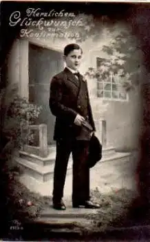 Konfirmation Serienkarte 2323-6, o 27.3.1926