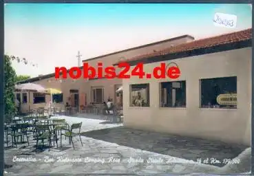 Cesenatico Bar Ristorante Comping Rose gebr. ca. 1960