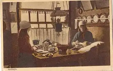 Marken Küchenarbeit Beruf Trachten * ca. 1930