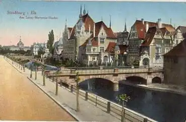 Strassburg Elsaß Am Lezay-Marnesia-Staden o 17.3.1914