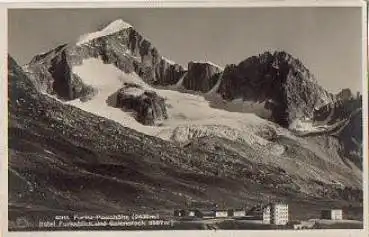 Furka-Passhoehe Hotel Furkablick und Galenstock o 1929