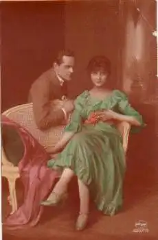 Ehepaar Seriekarte Nr. 62507/5 gebr. ca. 1930