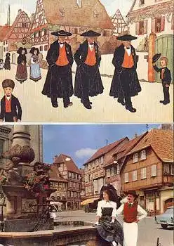 Trachten Frankreich 2 Karten