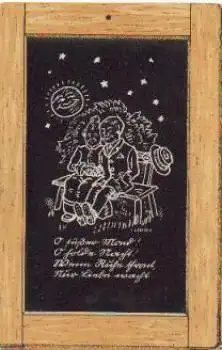 Schulanfang, Tafel, Paar, * ca. 1920