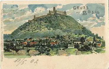 Bösig Schloss Sudetenland o 1941