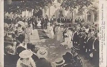 Nerac Präsidentenempfang Frankreich *ca. 1909