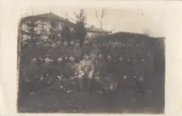 Militär 1. WK., Gruppenfoto * ca. 1915
