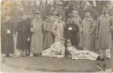 Lazarett  1. WK. Echtfoto *ca. 1915
