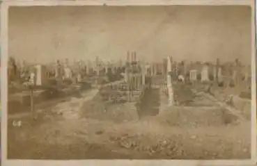 1. WK., Kriegsgräber, Echtfoto * ca. 1915