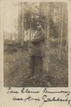 Gefreiter vom 102 Regiment Echtfoto1. WK gebr. ca. 1916