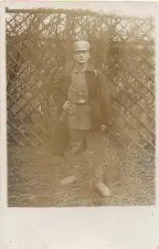 Deutscher Soldat Militaer 1. WK. Echtfoto * ca. 1915