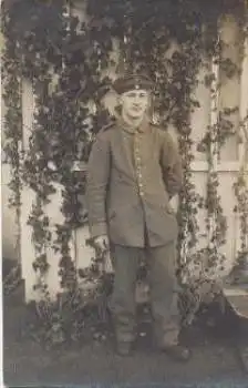 Deutscher Soldat 1. WK. Echtfoto * ca. 1915