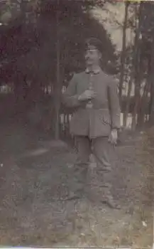 Deutscher Unteroffizier 1. WK Echtfoto  * ca. 1915