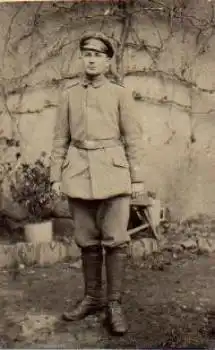 Deutscher Soldat 1. WK. Echtfoto * ca. 1915
