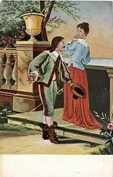 Liebespaar Künstlerkarte, * ca. 1900