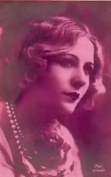 Dame Serienkarte Nr. 63856/1 gebr. 6.2.1929