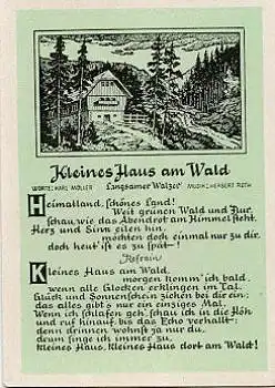 Herbert Roth "Kleines Haus am Wald" Walzer *ca. 1950