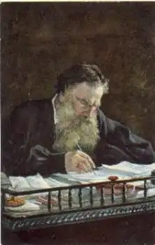 Lev Tolstoi Künstlerkarte * ca. 1920