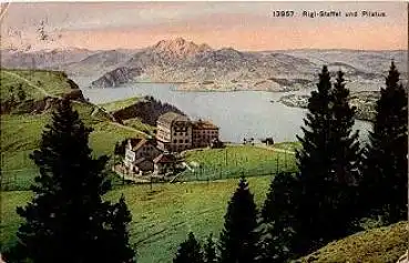 Rigi-Staffel und Pilatus o 7.8.1912