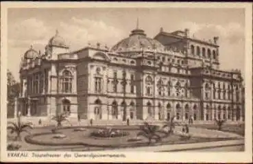 Krakau Polen Staatstheater des Generalgouvernements, * ca. 1910