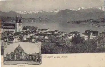 Luzern Bahnhof o 26.5.1906