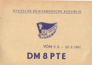 FDJ Pioniertreffen Jugendbewegung * 1968