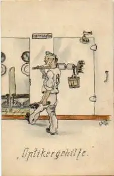 Optikergehilfe Deutsche Marine *ca. 1940