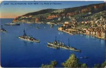 Villefranche Kriegsschiffe o 22.12.1932