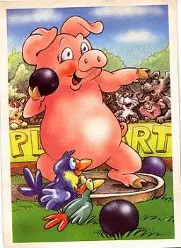 Schwein Humor, Kugelstossen, * ca. 1980