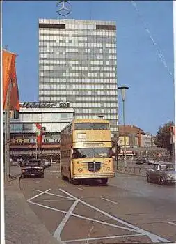 Doppeldeckerbus Breitscheidplatz gebr. ca. 1960