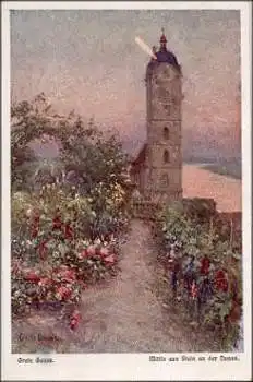 Stein an der Donau Kuenstlerkarte Grete  Gause * ca. 1920