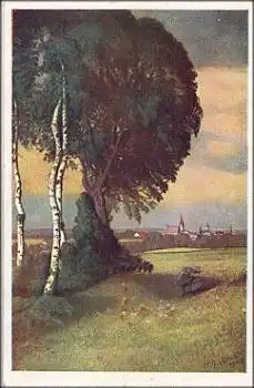 Kosel H. C. "Baum" Künstlerkarte * ca. 1920