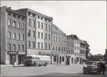 Strzegom Marktplatz Autobus o 4.8.1964